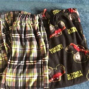 Set of two boys Fleece sleep pants